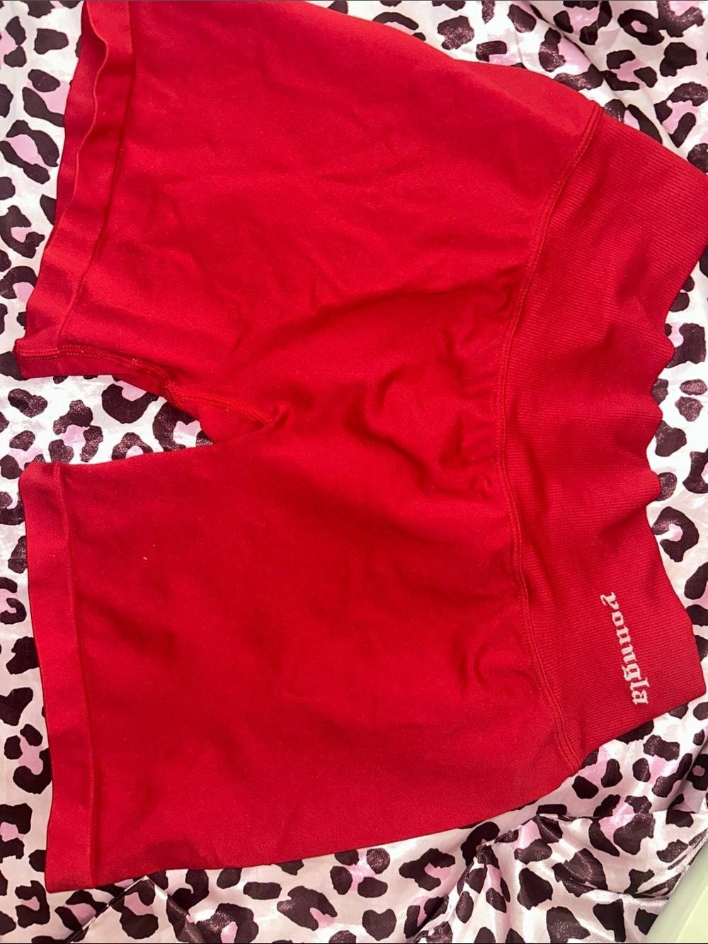 YoungLA Red Women's Bike Shorts